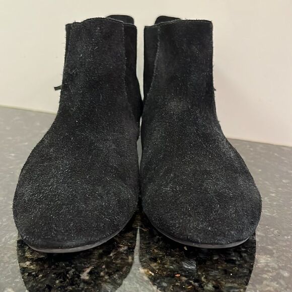 Nine West Women’s Black Suede Leather Boots Shoes. Size 8 M - Picture 2 of 9